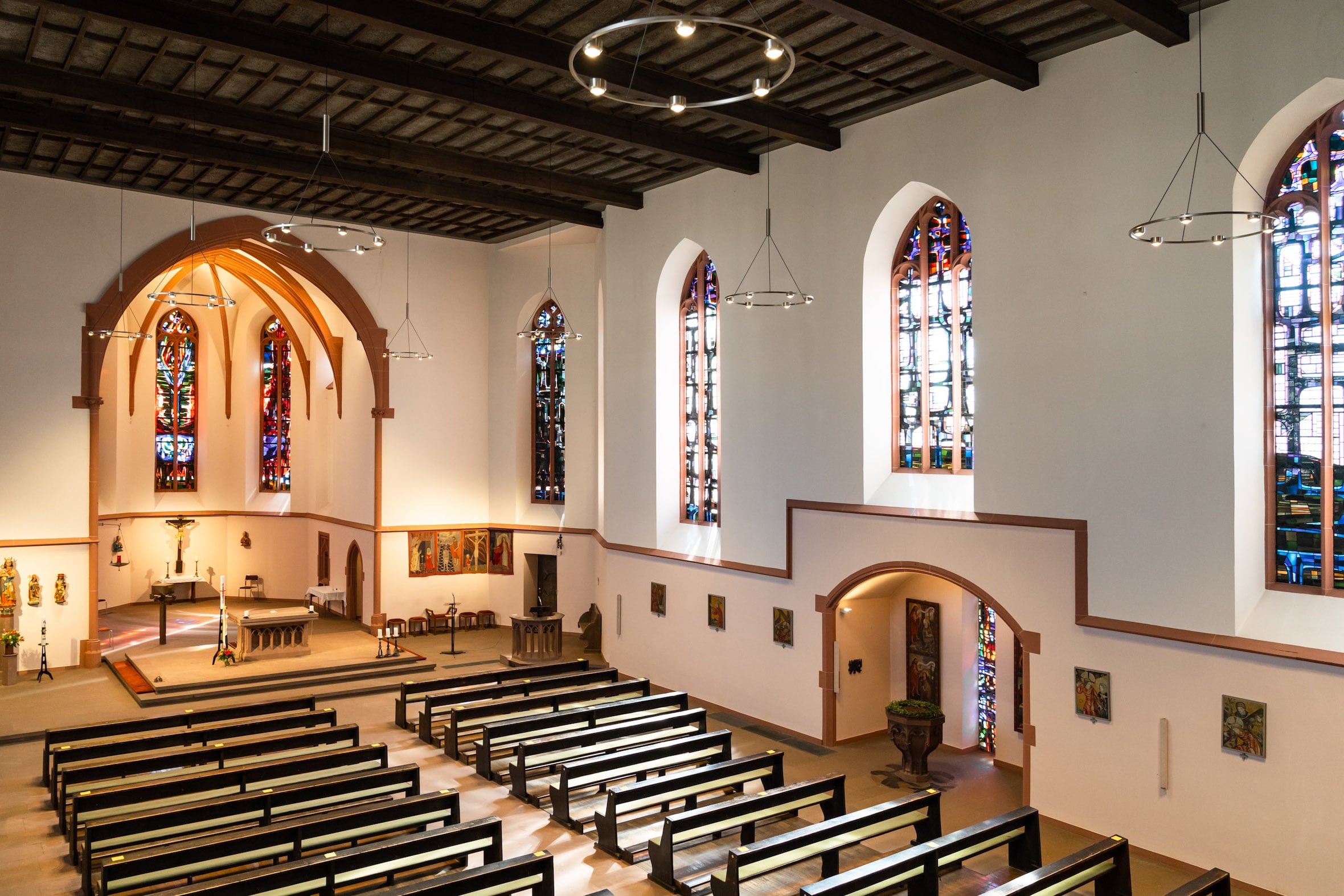 Impression aus der Kirche Herz Jesu Frankfurt