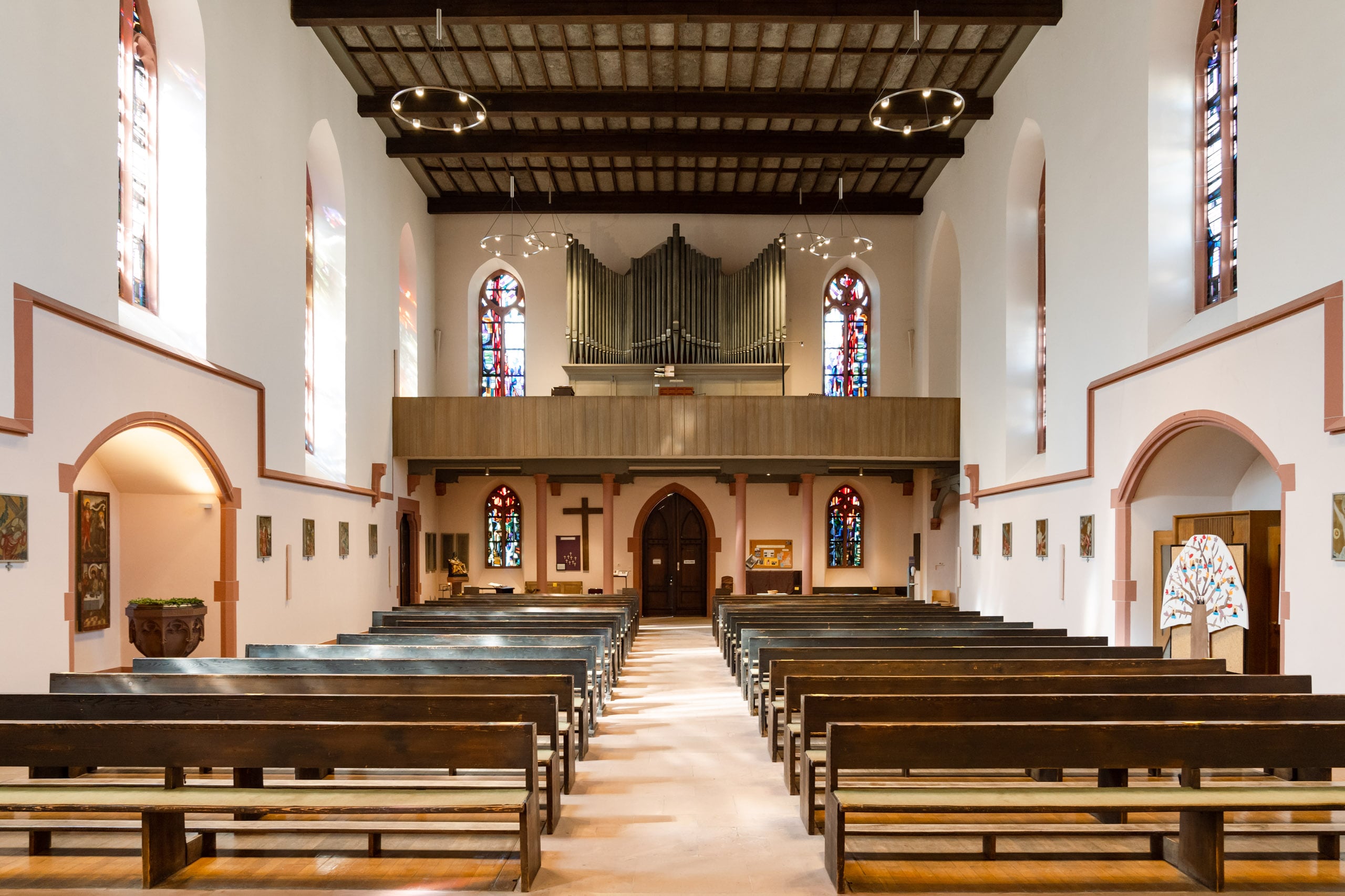 Impression aus der Kirche Herz Jesu Frankfurt