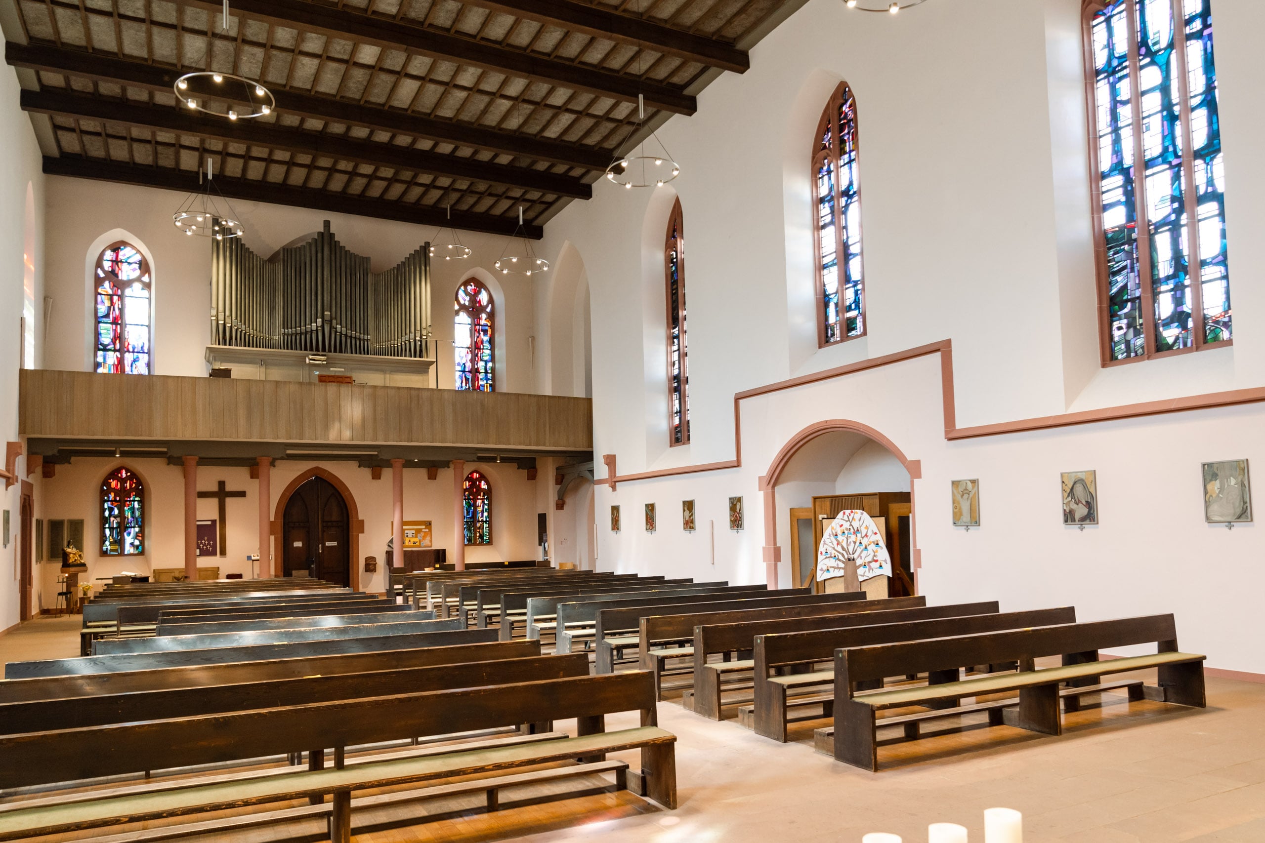 Impression aus der Kirche Herz Jesu Frankfurt