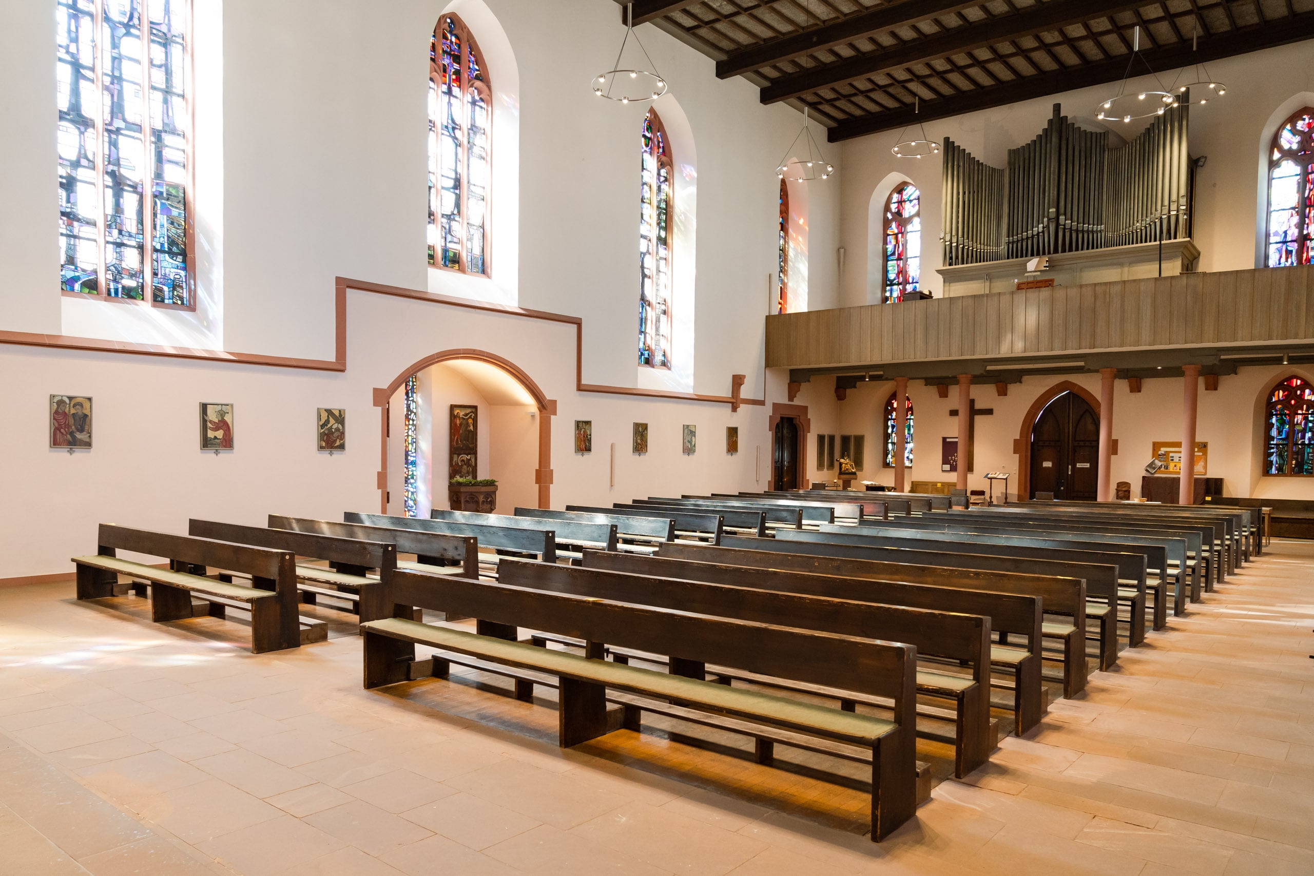 Impression aus der Kirche Herz Jesu Frankfurt