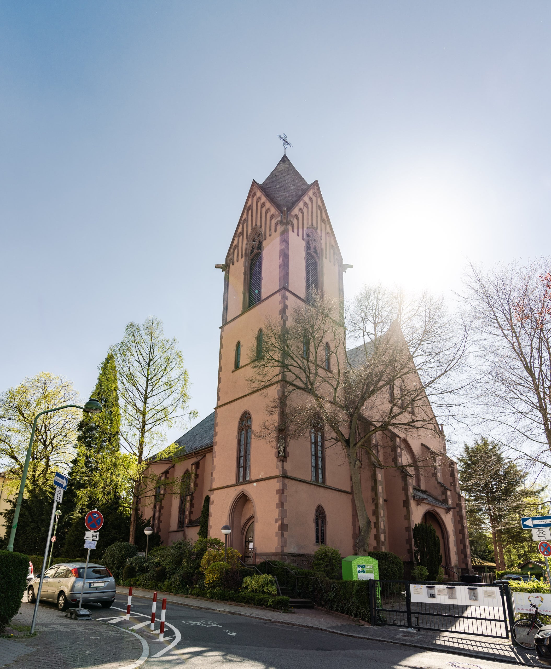 Impression aus der Kirche Herz Jesu Frankfurt