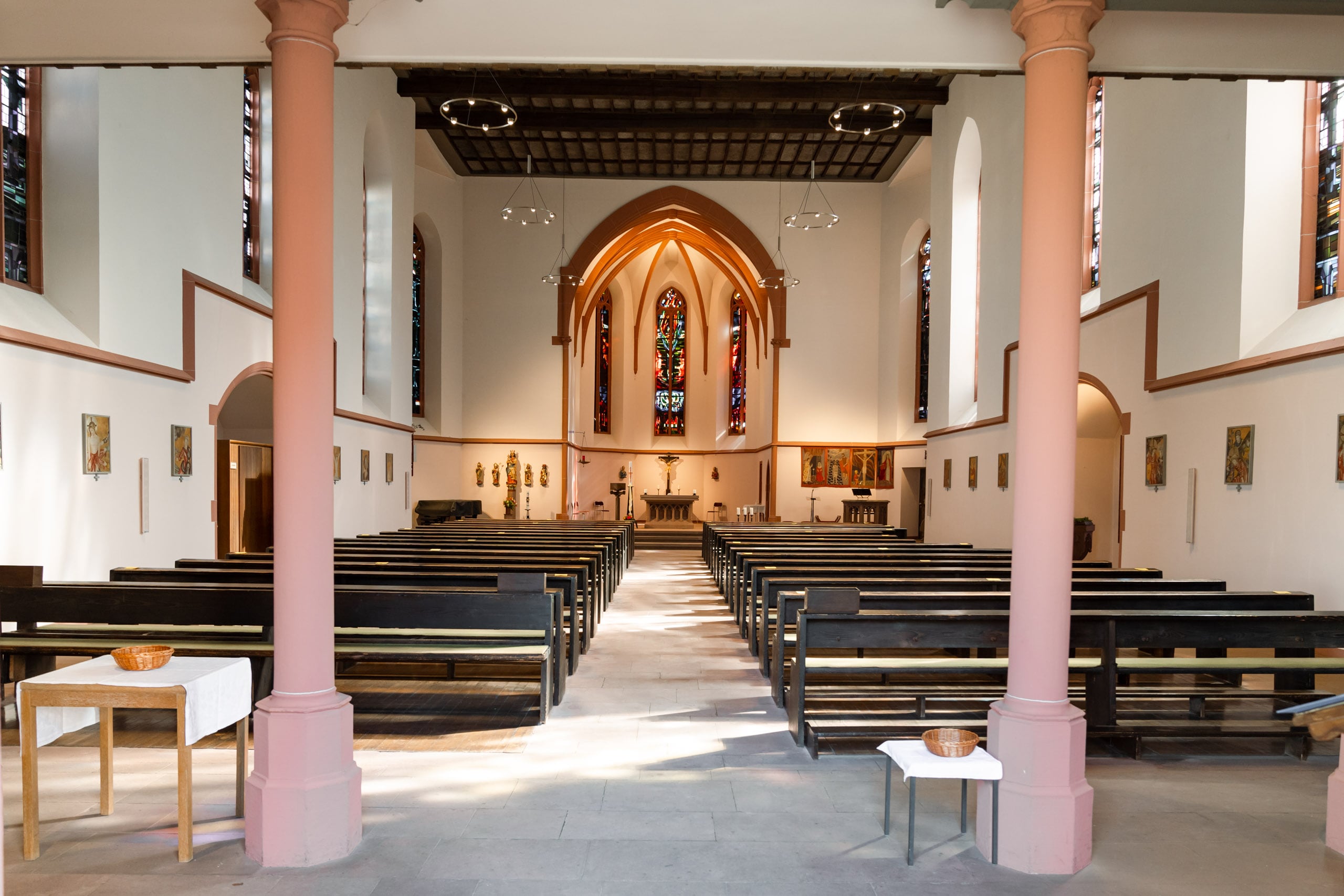 Impression aus der Kirche Herz Jesu Frankfurt