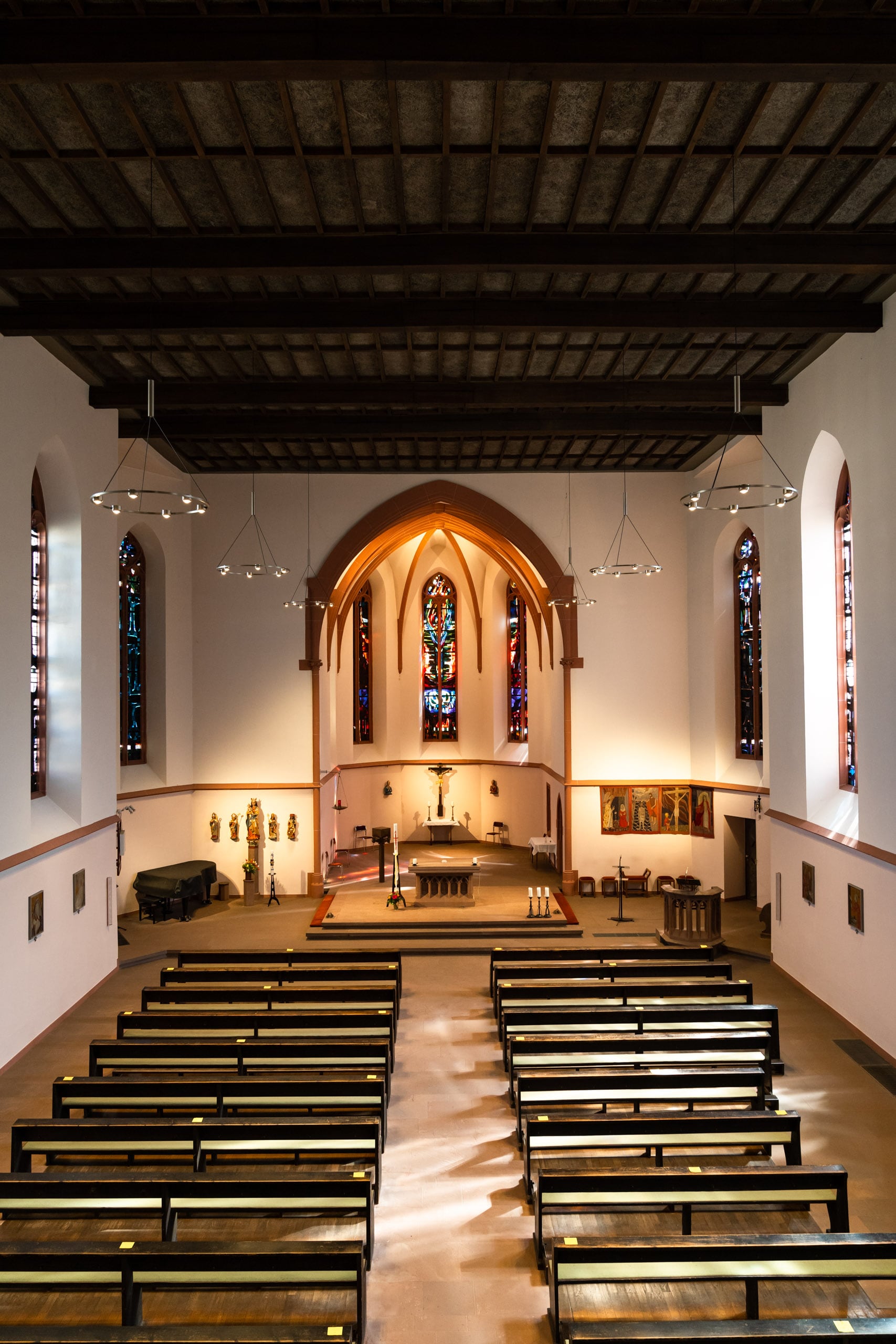 Impression aus der Kirche Herz Jesu Frankfurt
