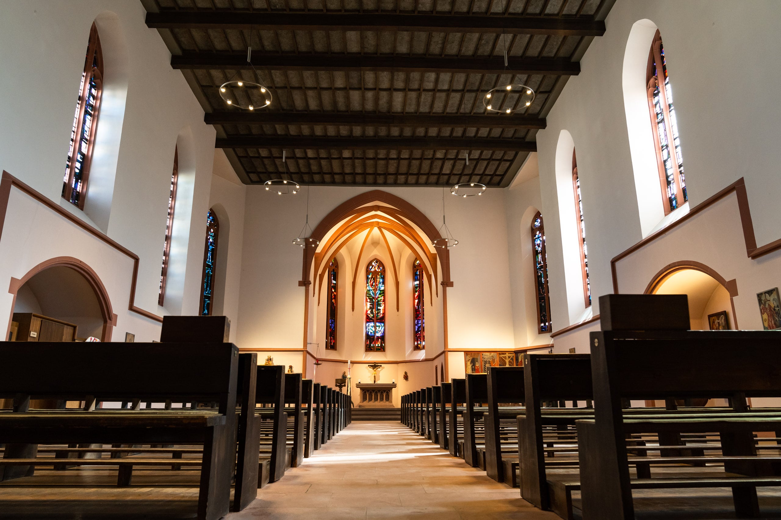 Impression aus der Kirche Herz Jesu Frankfurt