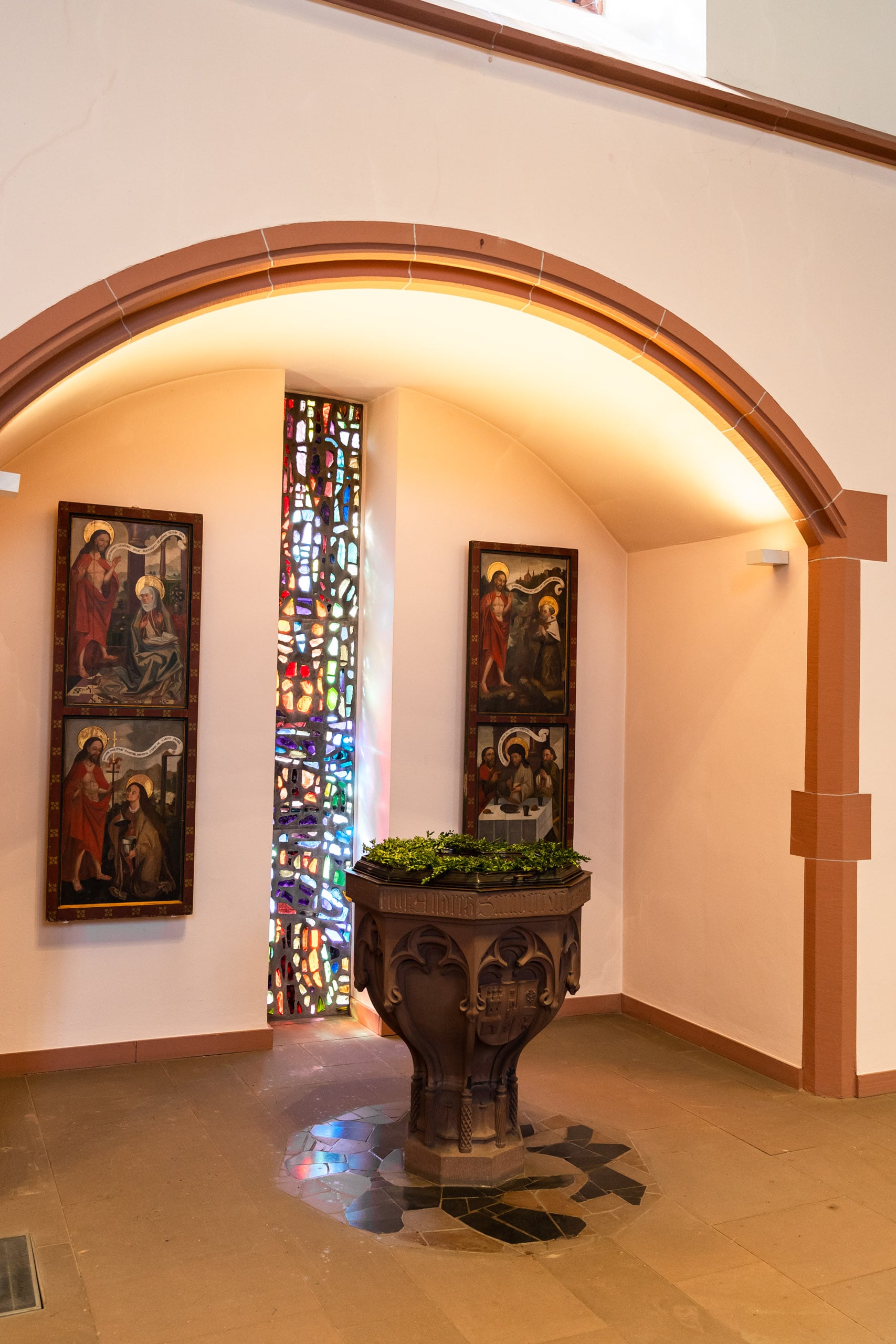 Impression aus der Kirche Herz Jesu Frankfurt