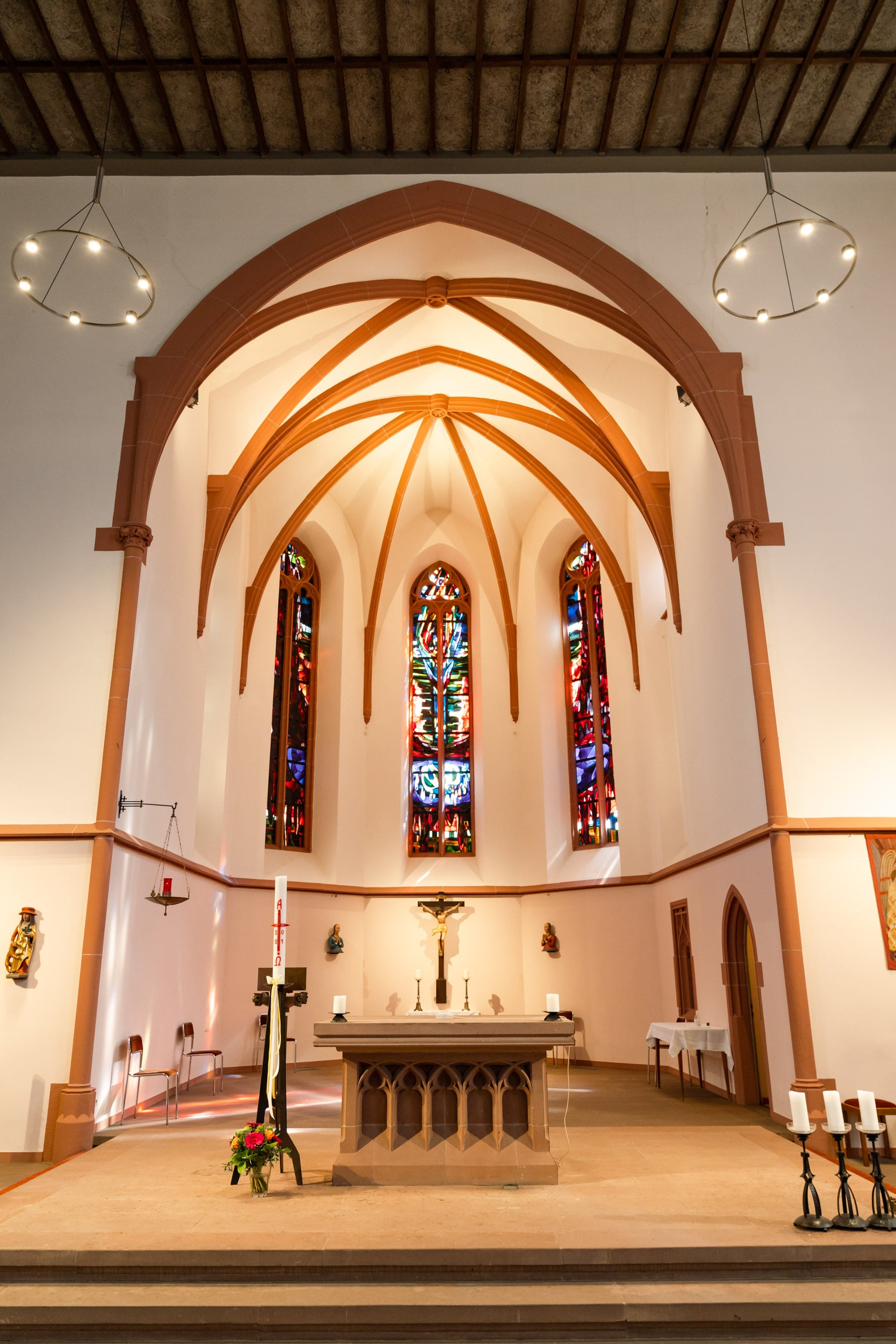 Impression aus der Kirche Herz Jesu Frankfurt