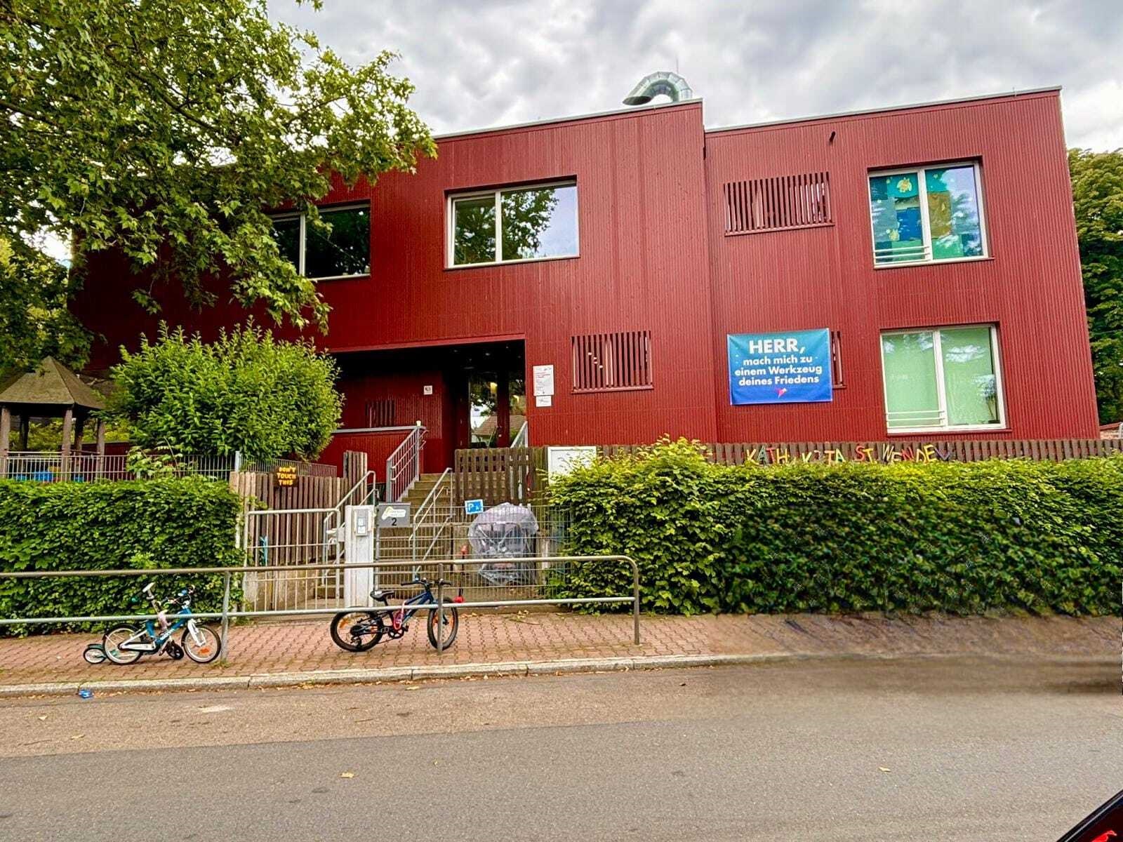 Gebäude der Kita St. Wendel