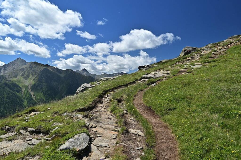 Bergweg in Tirol