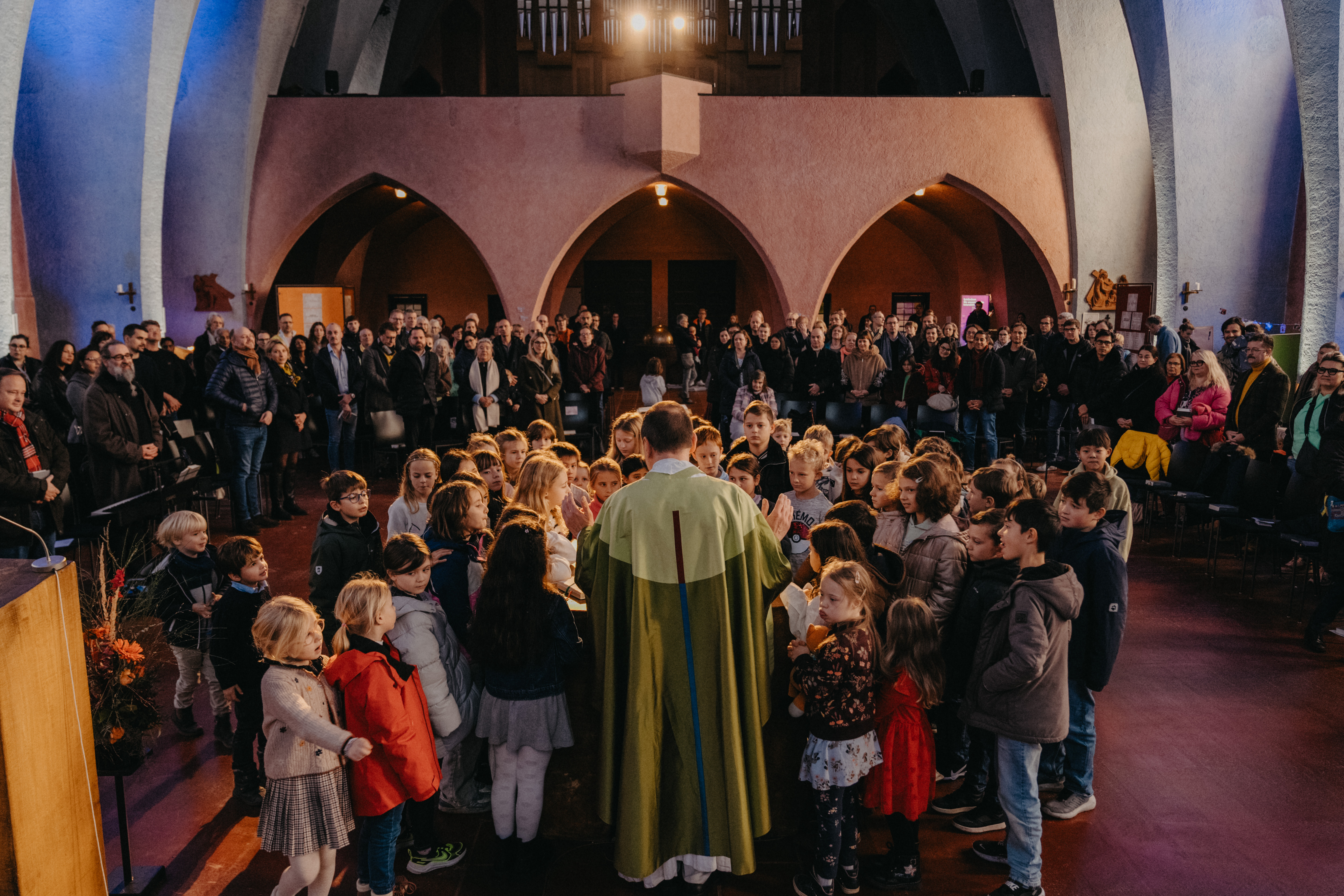 Gottesdienst mit Familien in der Pfarrei